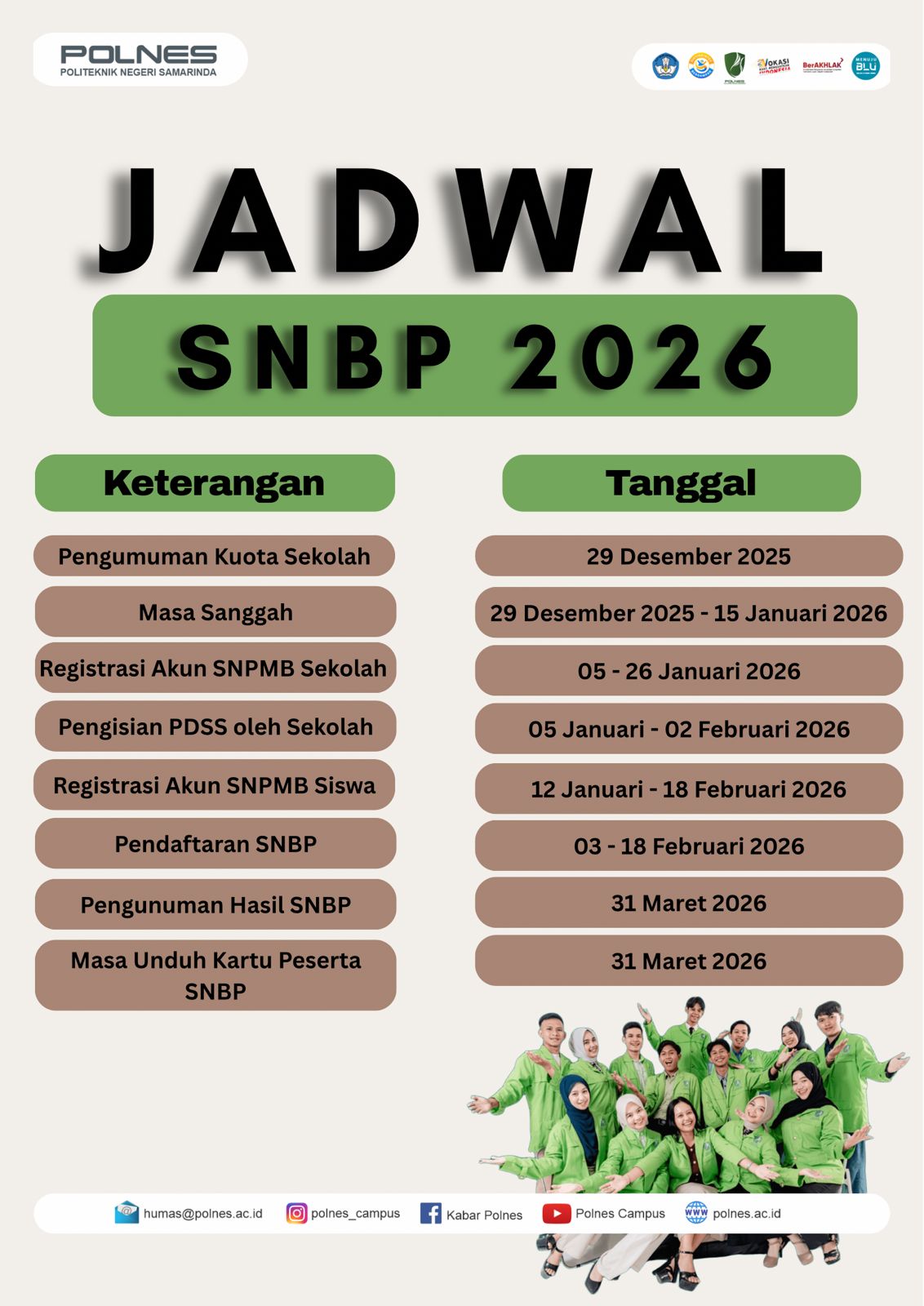JADWAL SNBP 2026 2