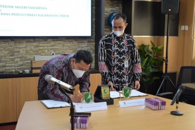 Polnes Jalin Kerjasama Dengan LAZ Dana Peduli Ummat Kalimantan Timur