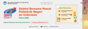 Info TERBARU JADWAL Seleksi Penerimaan Mahasiswa Baru (PMB) Jalur Penerimaan SBMPN 2020 sebelumnya UMPN