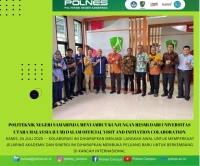 Politeknik Negeri Samarinda dengan bangga menerima kunjungan resmi dari Universiti Utara Malaysia (UUM) dalam rangka inisiasi dan collaboration antar institusi pendidikan tinggi