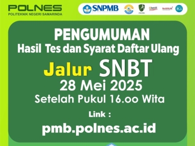 PENGUMUMAN PROSEDUR&nbsp;REGISTRASI&nbsp;ULANG CAMABA LULUS SNBT/UTBK TAHUN&nbsp;2025