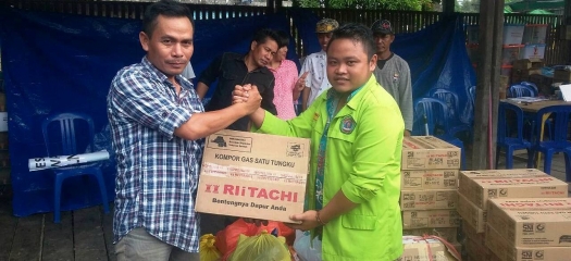 POLNES Peduli Korban Musibah Kebakaran