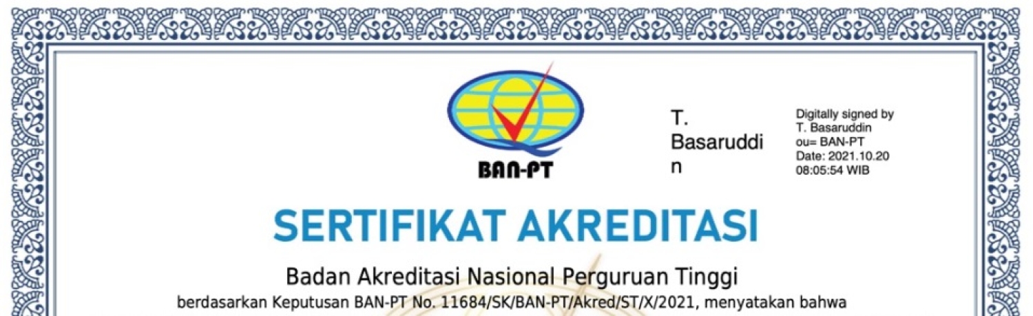 Status Akreditasi Institusi dan Program Studi Politeknik Negeri Samarinda