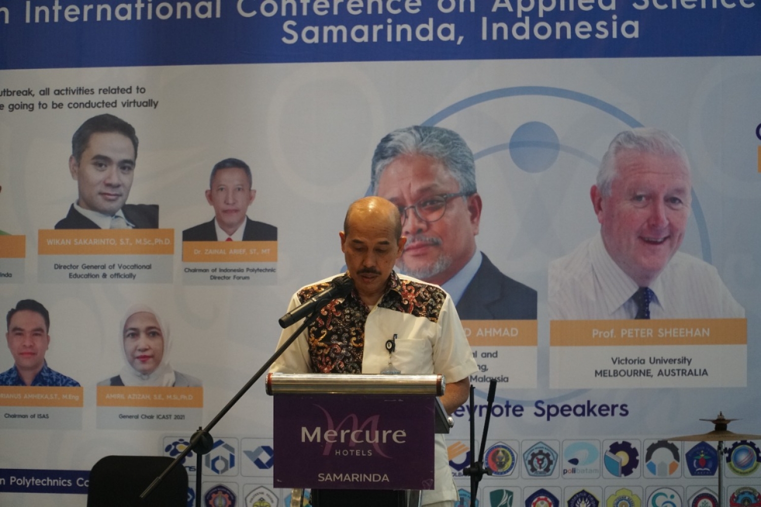Melalui Hybrid, POLNES Sukses Gelar &quot;the 4th International Conference on Aplied Science and Technology&quot; (ICAST) 2021