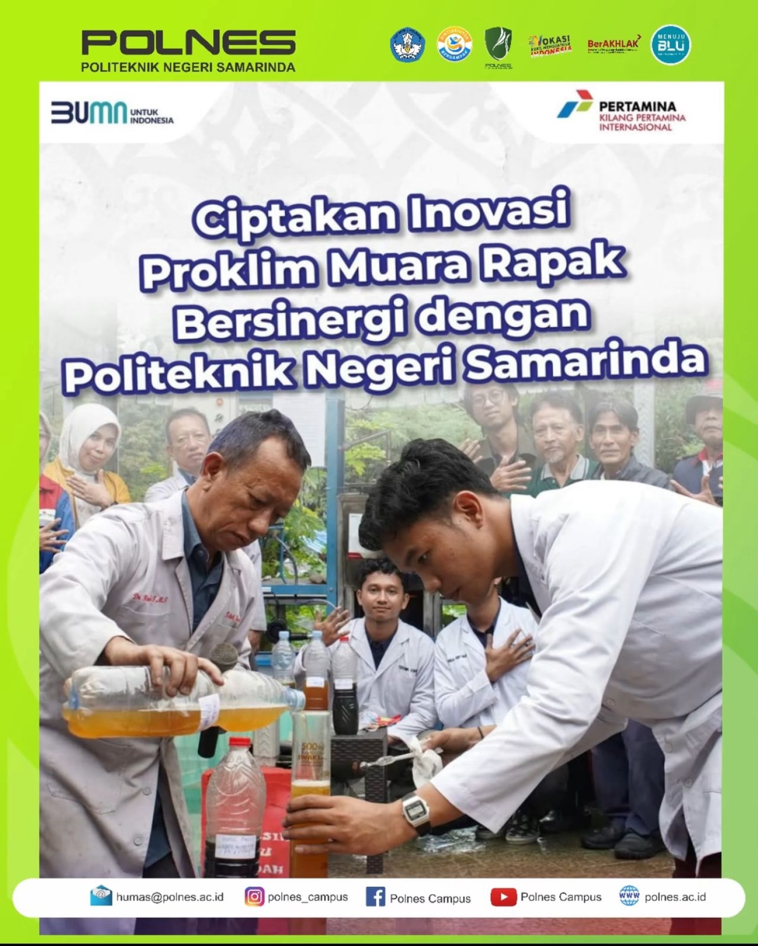 Diktisaintek Berdampak di Lingkungan Politeknik Negeri Samarinda
