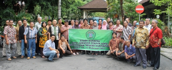STUDI BANDING TEKNIK SIPIL POLNES ke Daerah Bali 2014