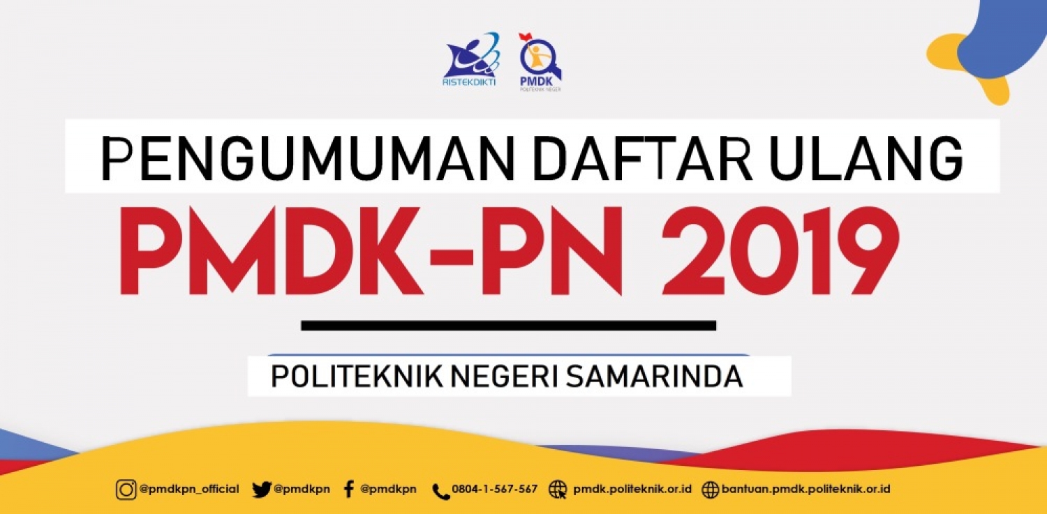 Pengumuman Perpanjangan Jadwal Daftar Ulang PMDK PN POLNES 2019-2020