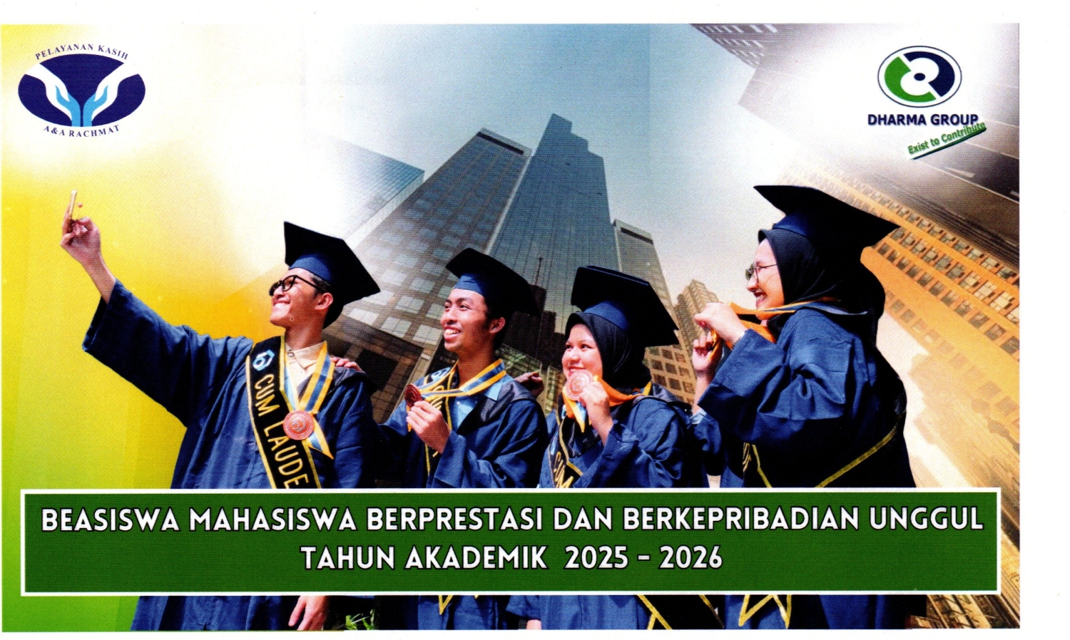 PENGUMUMAN BEASISWA DHARMA GROUP