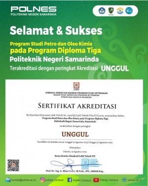 Selamat atas diraihnya Akreditasi Unggul oleh Politeknik Negeri Samarinda! Prestasi ini adalah bukti nyata komitmen Polnes dalam menghadirkan pendidikan vokasi terbaik untuk masa depan generasi muda.