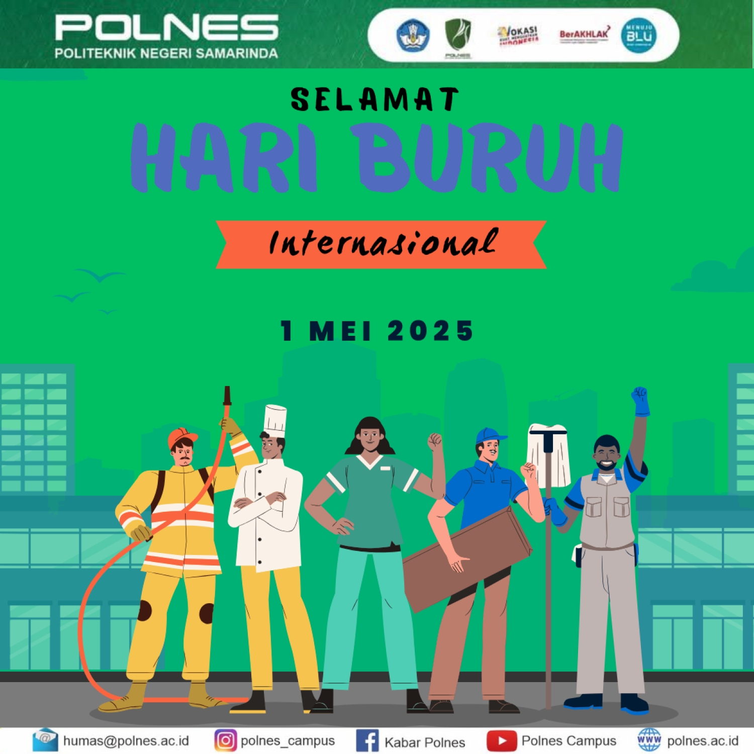 Selamat Hari Buruh Internasional 2025!