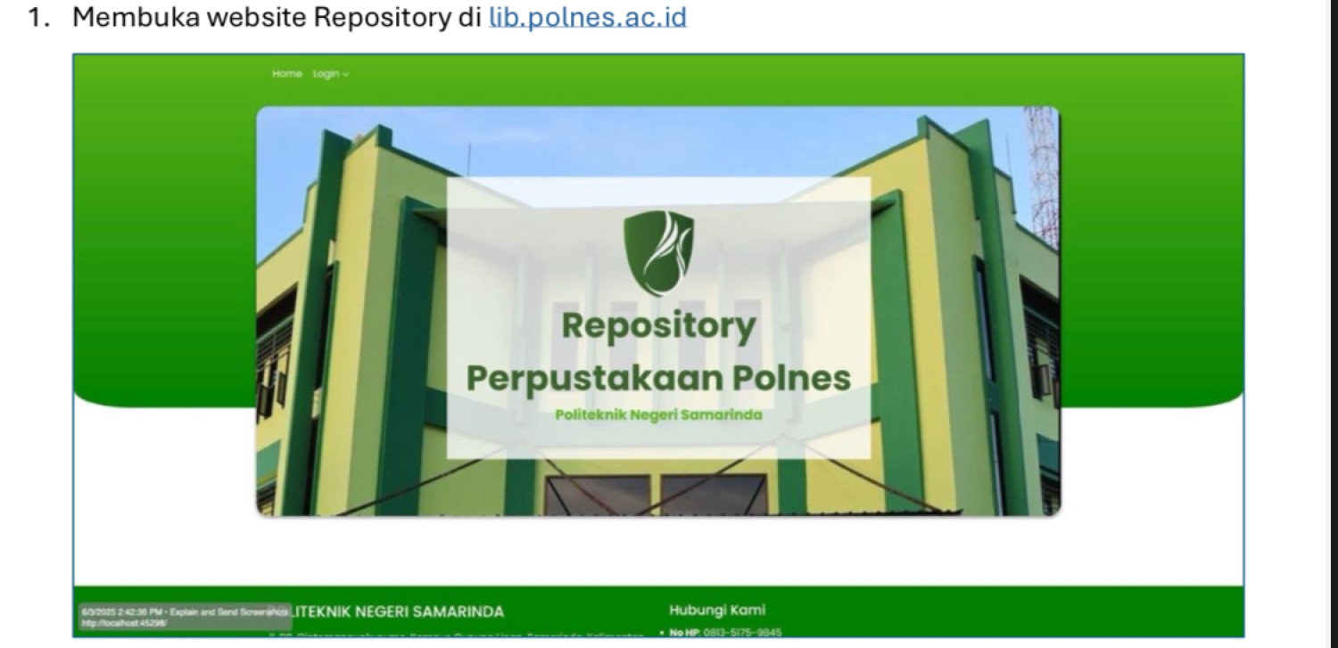 Panduan Penggunaan Aplikasi Repository Perpustakaan V5 Bagi Mahasiswa Semester Akhir Tahun Lulus 2025