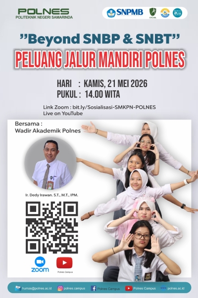 PODCAST POLNES - Masih semangat melanjutkan perjuangan menuju kampus impian? Sosialisasi Mandiri Polnes punya jawabannya!