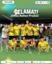 Mahasiswa Berprestasi Politeknik Negeri Samarinda! Tim bola voli Politeknik Negeri Samarinda berhasil meraih Juara 2 pada ajang Turnamen PDN POLTEKKES